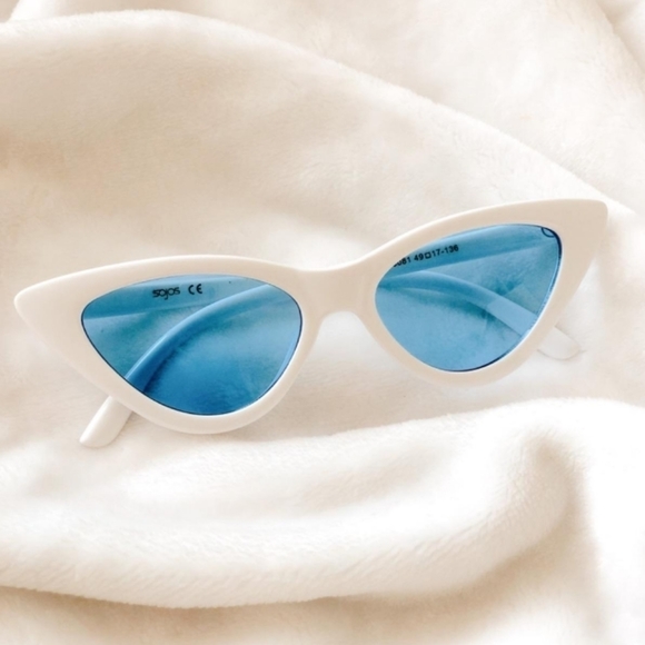 𝅺new Trendy Classic Retro Vintage Look Cat Eye Sungalsses - Picture 1 of 11